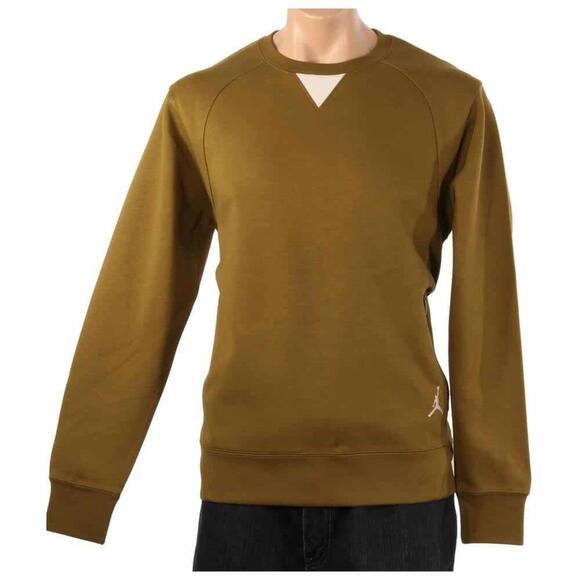 Jordan Mens Long Sleeve Polar Crew Sweatshirt Size M